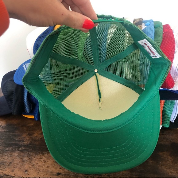 Vintage 80s Streetwear Pacific Electrical Supply rope Trucker Hat - Picture 6 of 7